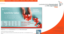 Desktop Screenshot of lkg-pfuhl.de